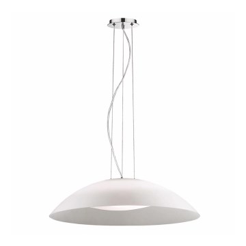 Ideal Lux - Viseći luster na sajli 3xE27/60W/230V Ø 64 cm bijeli