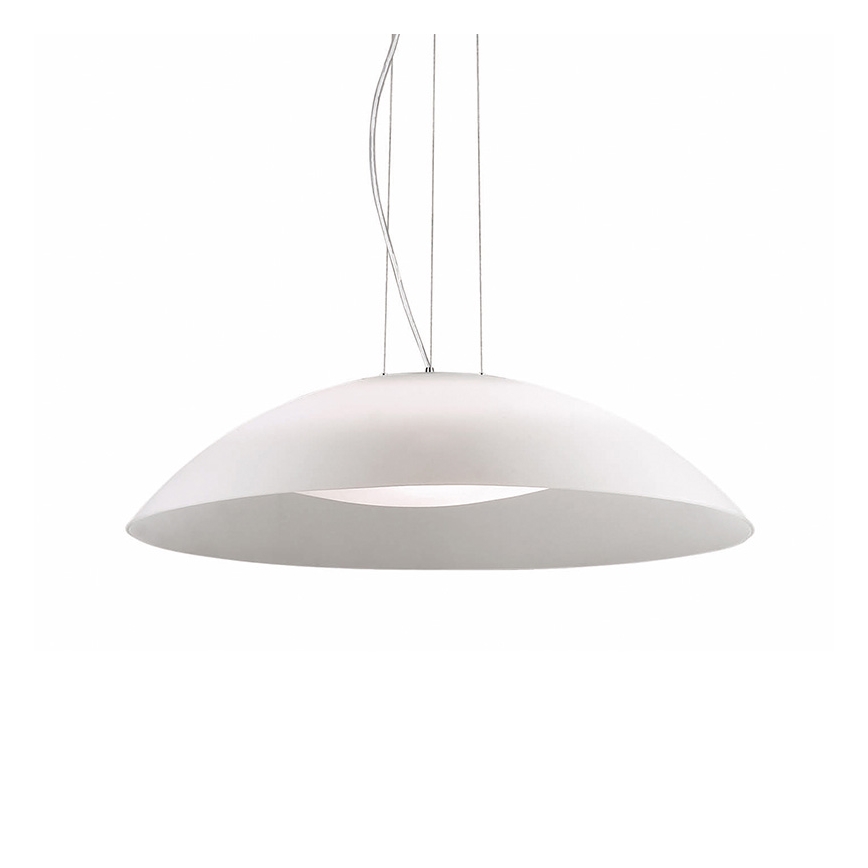 Ideal Lux - Viseći luster na sajli 3xE27/60W/230V Ø 64 cm bijeli
