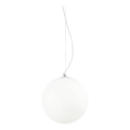 Ideal Lux - Viseći luster na sajli MAPA 1xE27/42W/230V Ø 30 cm bijela