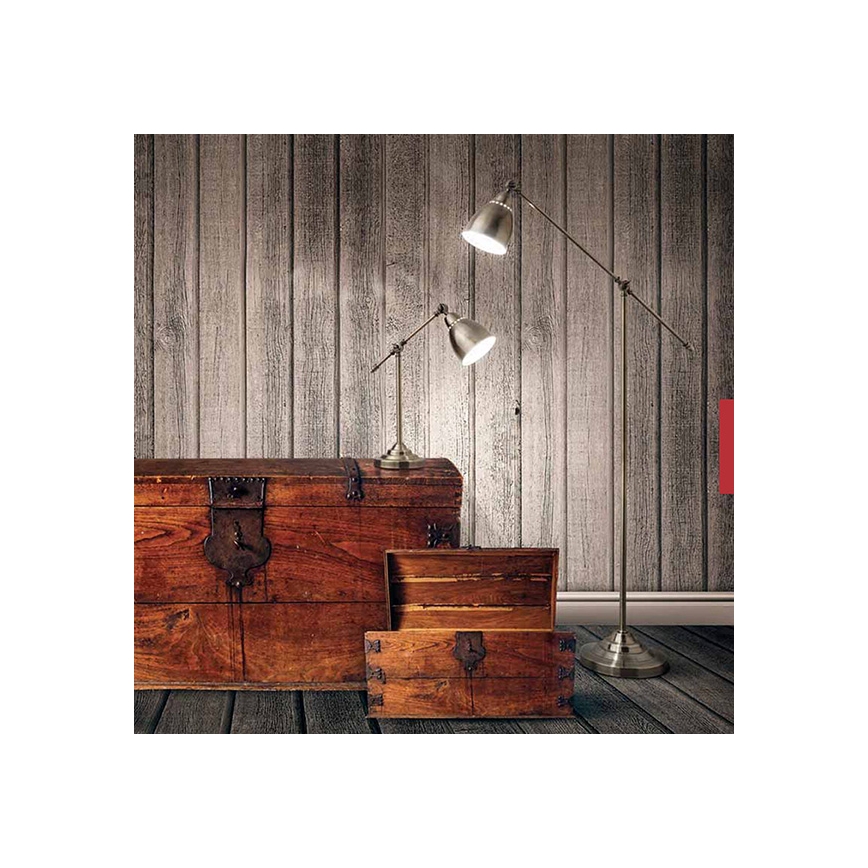 Ideal Lux - Zidna lampa 1xE27/60W/230V brončana