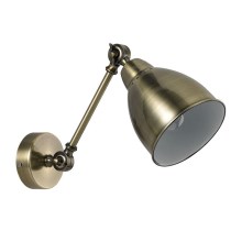 Ideal Lux - Zidna svjetiljka 1xE27/60W/230V bronza