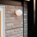Ideal Lux - Zidna svjetiljka CARTA 1xE27/25W/230V pr. 20 cm bijela