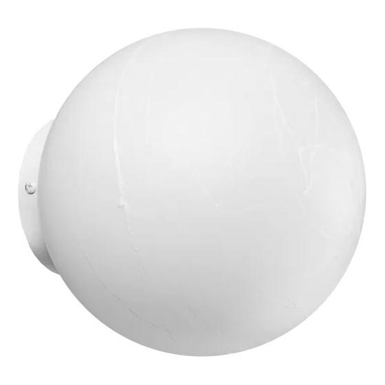 Ideal Lux - Zidna svjetiljka CARTA 1xE27/25W/230V pr. 20 cm bijela