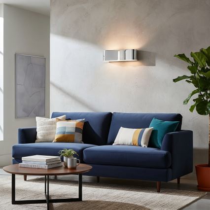 Ideal Lux - Zidna svjetiljka CLIP 2xE27/60W/230V sjajni krom