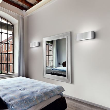 Ideal Lux - Zidna svjetiljka CLIP 2xE27/60W/230V sjajni krom