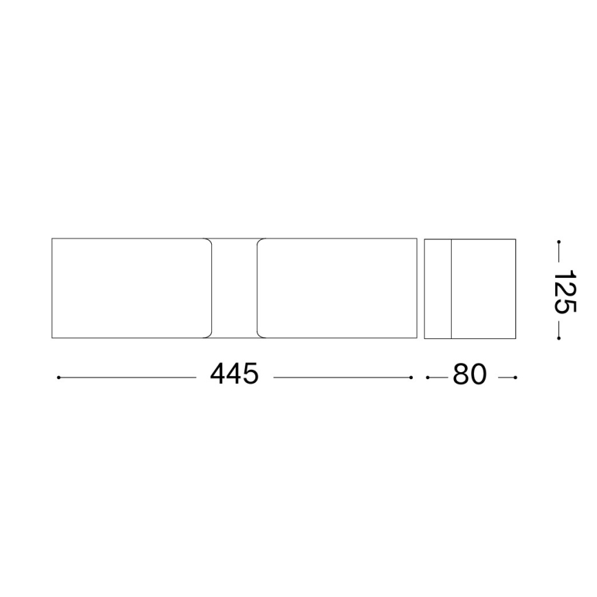 Ideal Lux - Zidna svjetiljka CLIP 2xE27/60W/230V sjajni krom