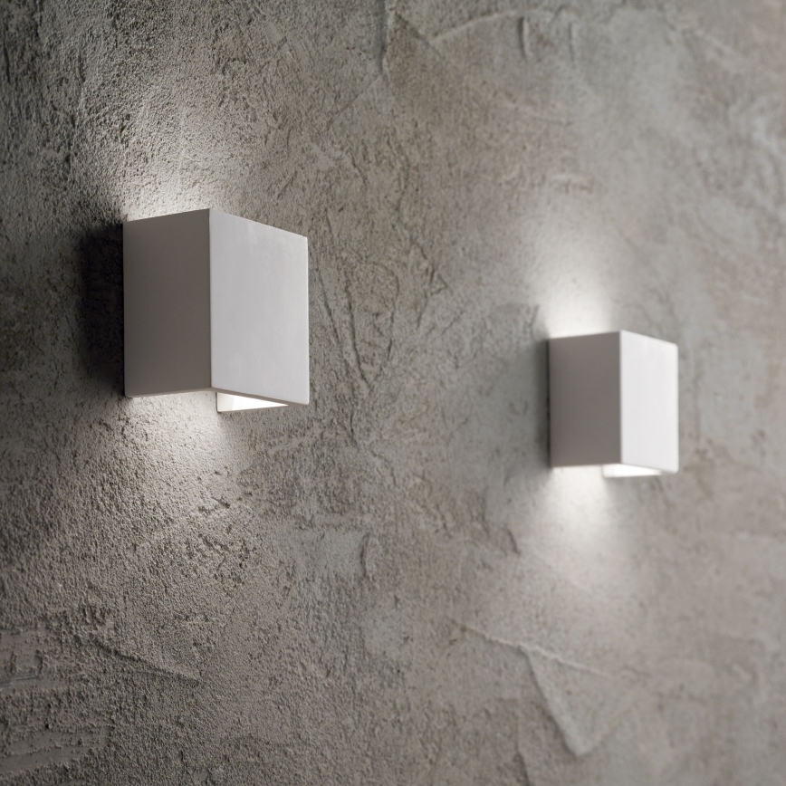 Ideal Lux - Zidna svjetiljka FLASH GESSO 1xG9/40W/230V bijela