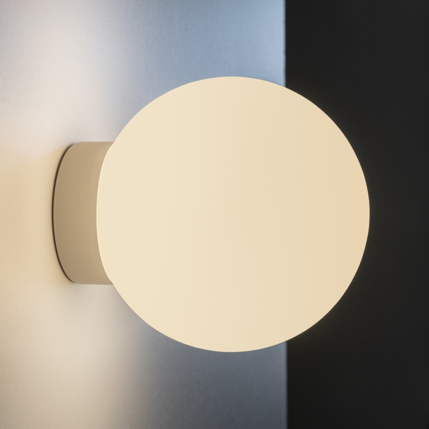 Ideal Lux - Zidna svjetiljka MAPA 1xE27/42W/230V Ø 20 cm bijela