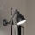 Ideal Lux - Zidna svjetiljka NEWTON 1xE27/42W/230V crna