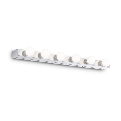 Ideal Lux - Zidna svjetiljka PRIVE 6xE14/40W/230V sjajni krom