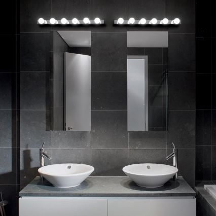 Ideal Lux - Zidna svjetiljka PRIVE 8xE14/40W/230V sjajni krom