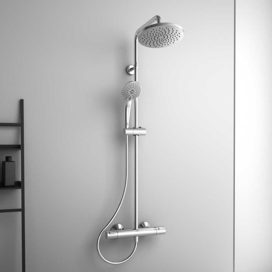 Ideal Standard A7208AA - Set za tuširanje s termostatskom miješalicom CERATHERM T25 u sjajnom kromu