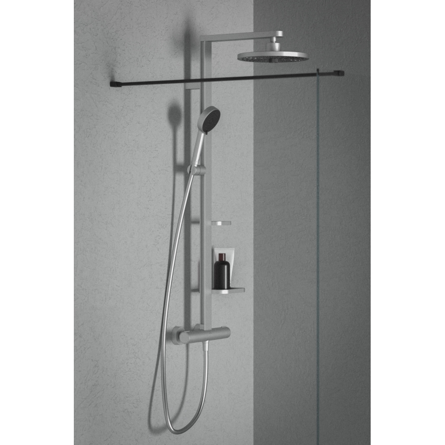 Ideal Standard BD583SI - Set za tuširanje s termostatskom mješalicom CERATHERM ALU+ u matiranom kromu