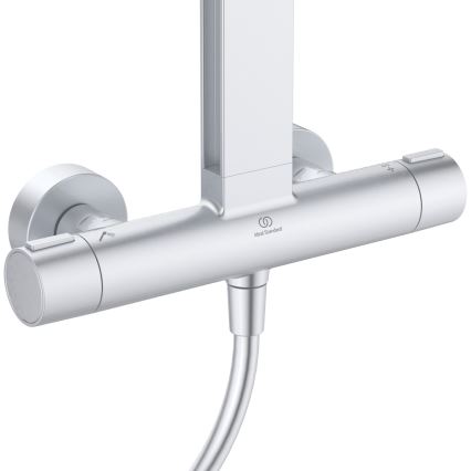 Ideal Standard BD583SI - Set za tuširanje s termostatskom mješalicom CERATHERM ALU+ u matiranom kromu