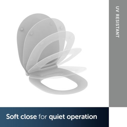 Ideal Standard E036601 - WC sjedalo SoftClose CONNECT AIR bijela