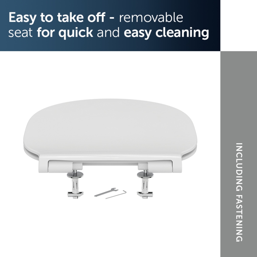 Ideal Standard E036601 - WC sjedalo SoftClose CONNECT AIR bijela