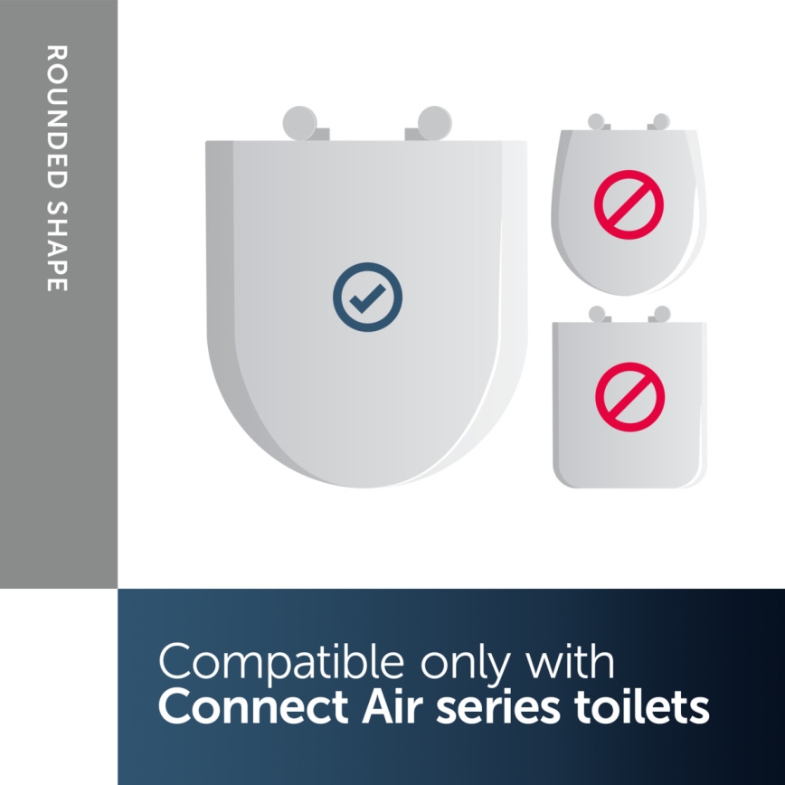 Ideal Standard E036601 - WC sjedalo SoftClose CONNECT AIR bijela