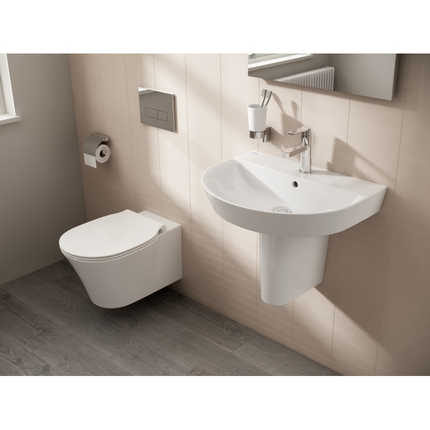 Ideal Standard E069401 - Zidni umivaonik CONNECT AIR 60x46 cm keramika/bijela