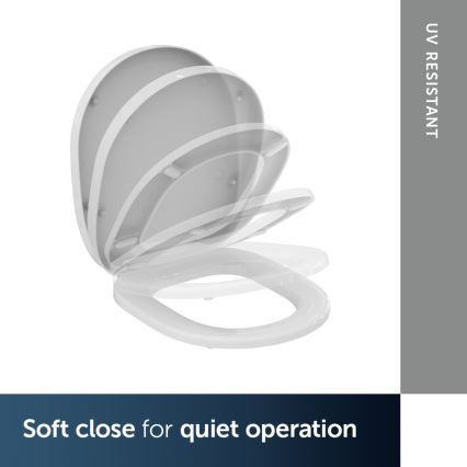 Ideal Standard E712701 - WC sjedalo SoftClose CONNECT, bijelo