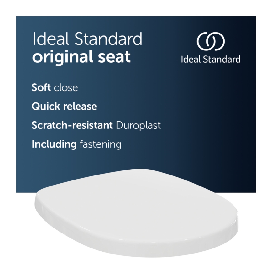 Ideal Standard E712701 - WC sjedalo SoftClose CONNECT, bijelo