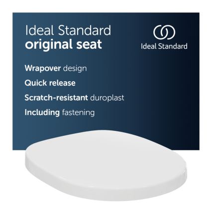 Ideal Standard E712801 - WC sjedalo CONNECT bijelo