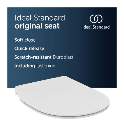 Ideal Standard E772401 - Toaletno sjedalo SoftClose CONNECT bijelo