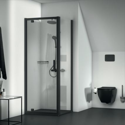 Ideal Standard T3546V3 - Viseća WC školjka TESI s daskom za WC SoftClose, keramika/crna