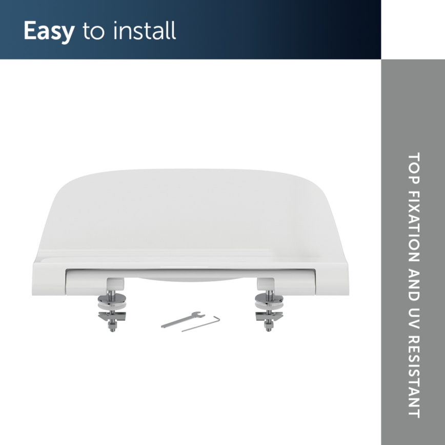 Ideal Standard T453001 - WC daska I.LIFE A bijela