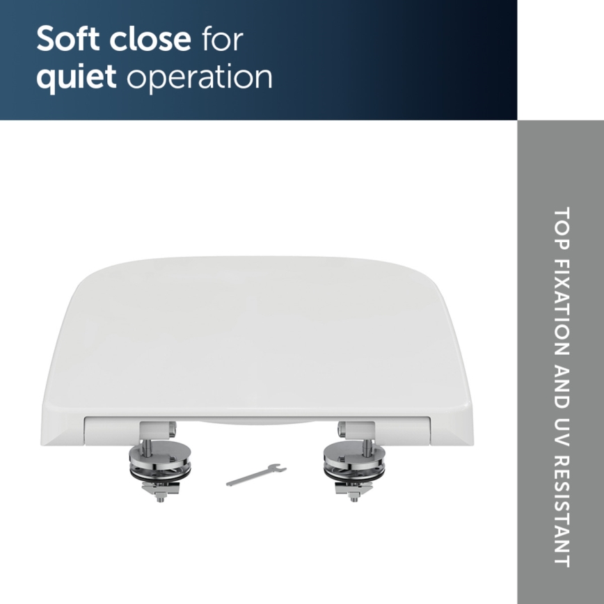 Ideal Standard T468301 - WC daska SoftClose I.LIFE B bijela