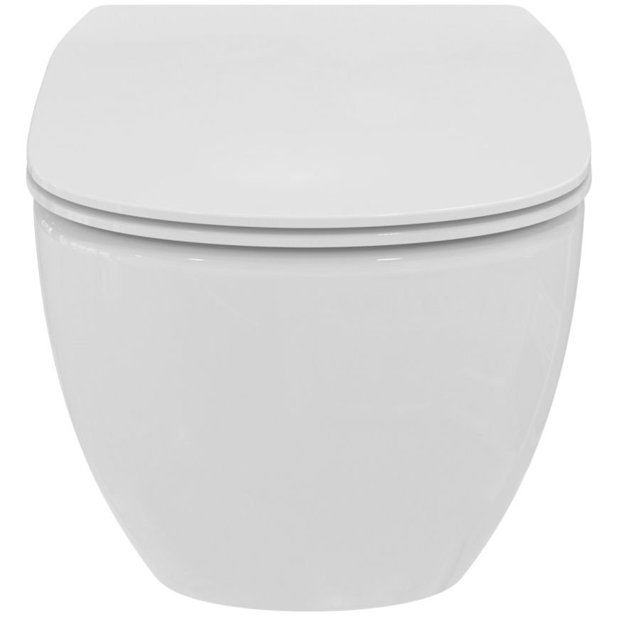 Ideal Standard T536001 - Zidna WC školjka bez obruba s WC daskom SoftClose TESI, keramika/bijela