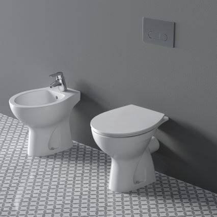 Ideal Standard W333101 - Samostojeća WC školjka EUROVIT keramika/bijela