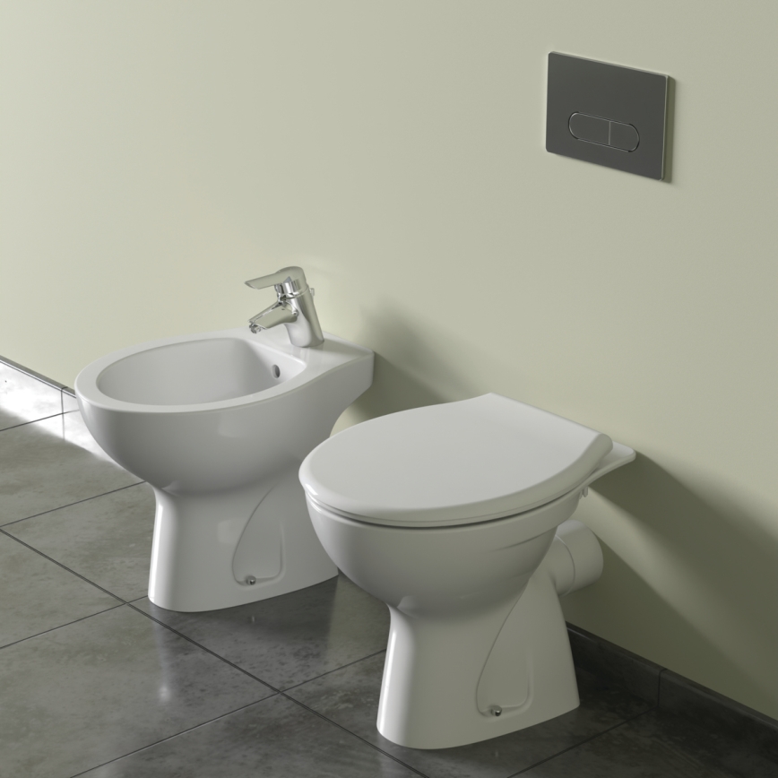 Ideal Standard W333101 - Samostojeća WC školjka EUROVIT keramika/bijela
