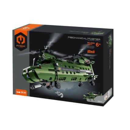 iM.Master - Konstrukcijski set helikopter s mehaničkim pogonom 2 u 1 393 dijelova
