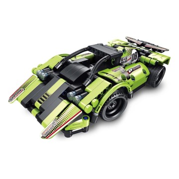 iM.Master - Set za sastavljanje automobila 2 u 1, 3xAA + 3xAAA, 335 dijelova + daljinski upravljač