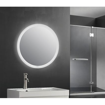 LED Prigušivo kupaonsko ogledalo s pozadinskim osvjetljenjem i odvojivim ogledalcem IP44