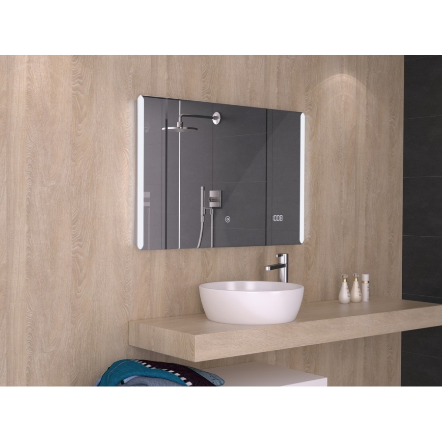 LED Kupaonsko ogledalo s pozadinskim osvjetljenjem 800x600mm IP44