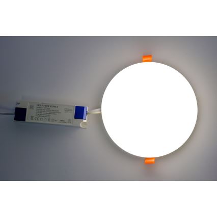 LED Ugradbena svjetiljka za kupaonicu LED/24W/230V 2700-6500K IP44 okrugla