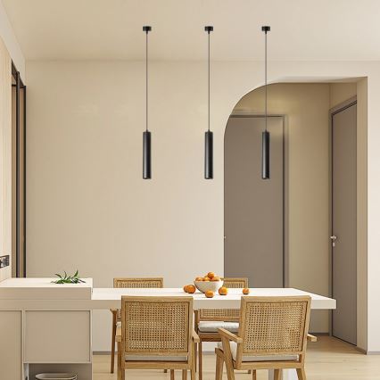 Luster na sajli PUNTO 1xGU10/9W/230V