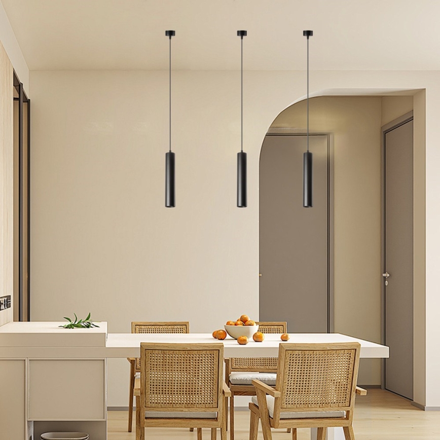 Luster na sajli PUNTO 1xGU10/9W/230V