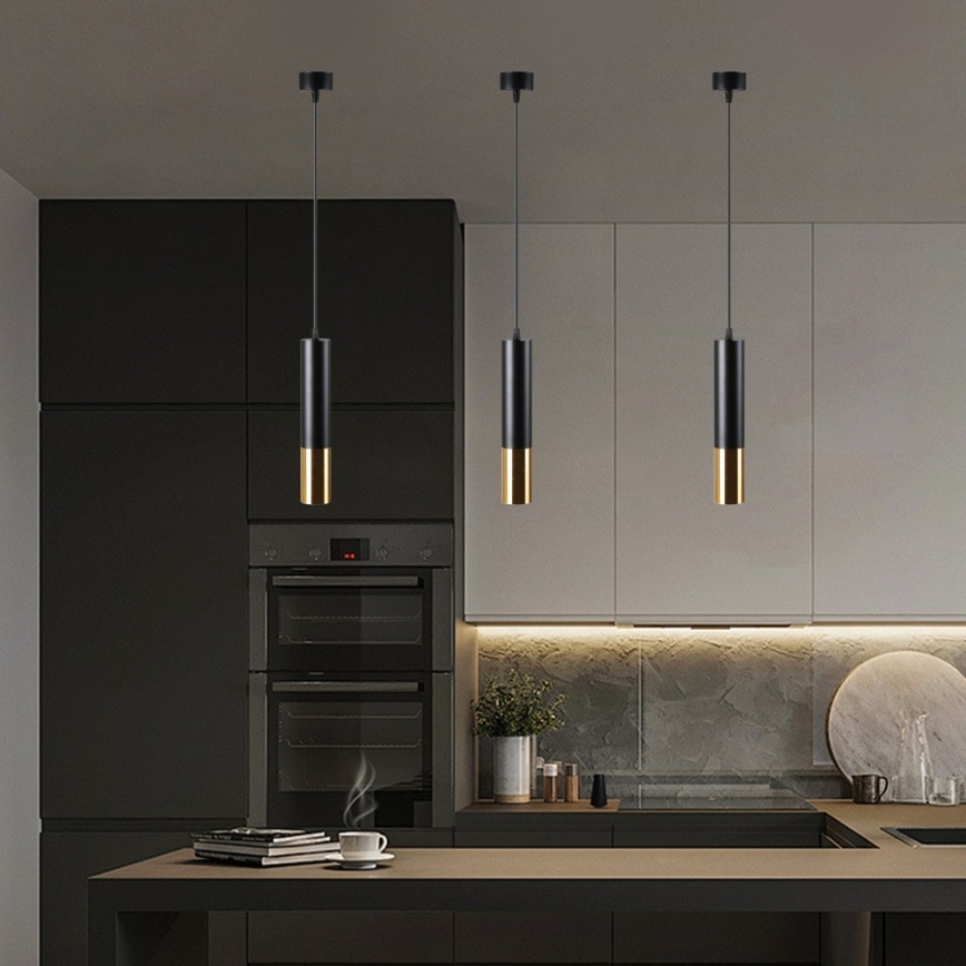 Luster na sajli PUNTO 1xGU10/9W/230V