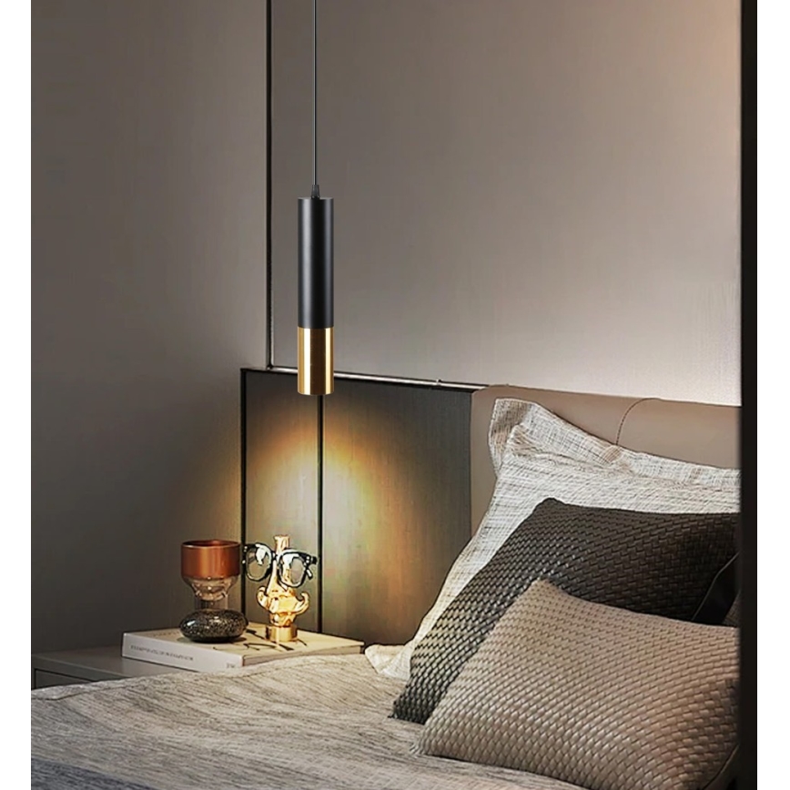 Luster na sajli PUNTO 1xGU10/9W/230V