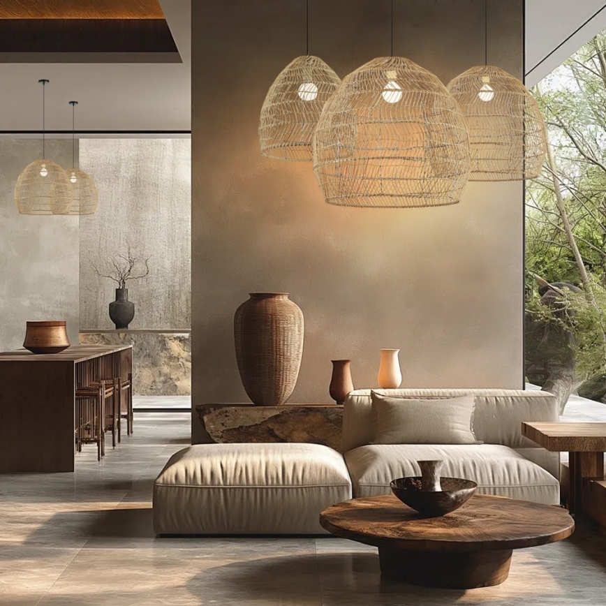 Luster na sajli BOHO DELICADO 1xE27/40W/230V Ø 60 cm
