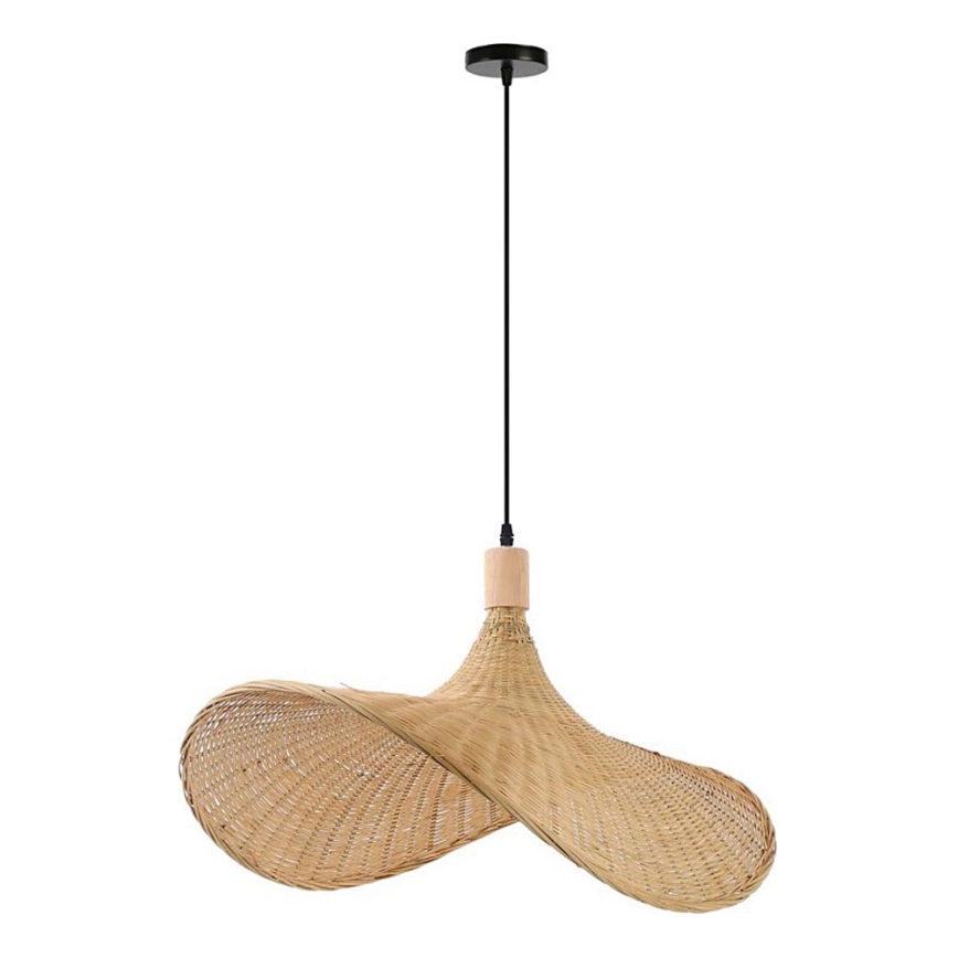 Immax 08289L - Luster na sajli SOMBRERO 1xE27/40W/230V pr. 70 cm ratan