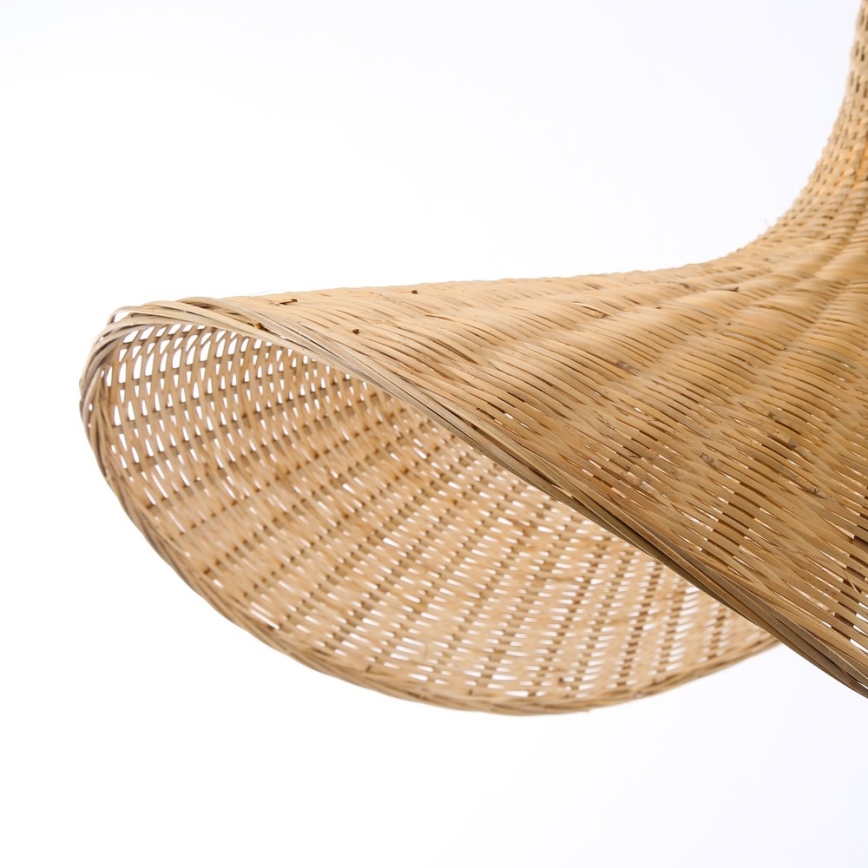 Immax 08290L - Luster na sajli SOMBRERO 1xE27/40W/230V pr. 80 cm ratan