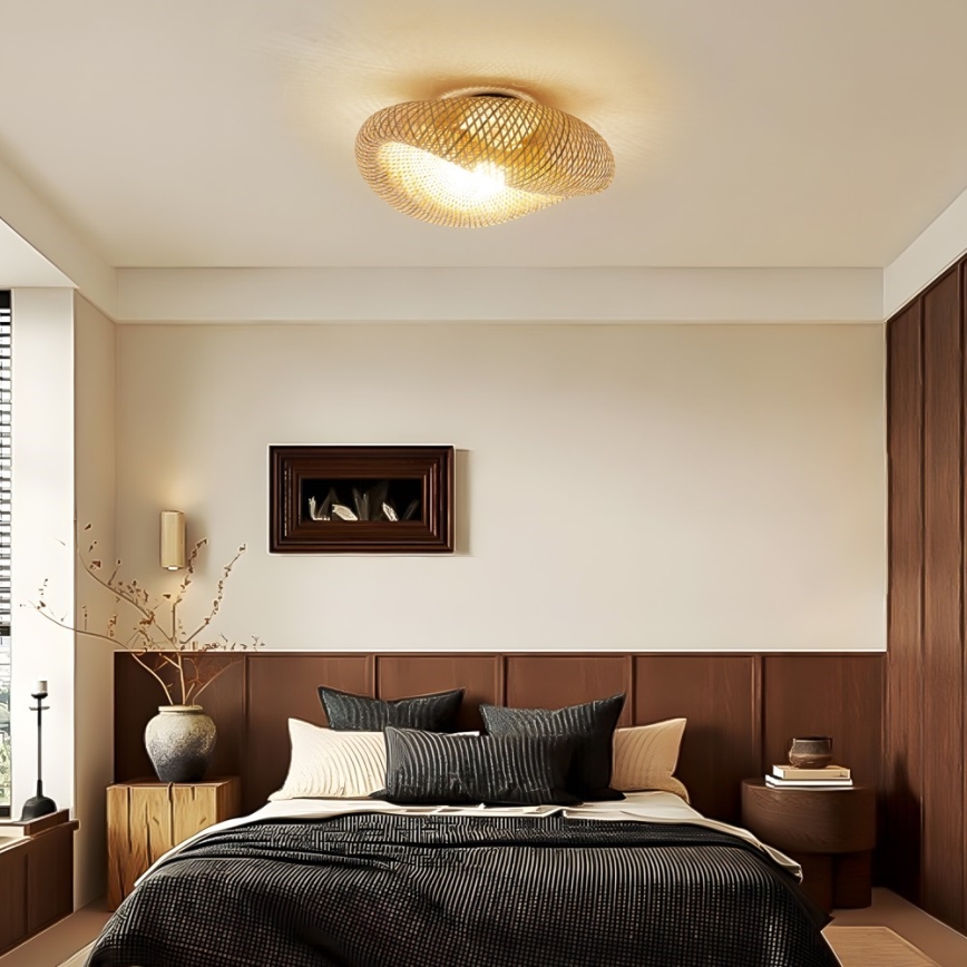 Stropna svjetiljka BOHO HILO 1xE27/40W/230V Ø 60 cm