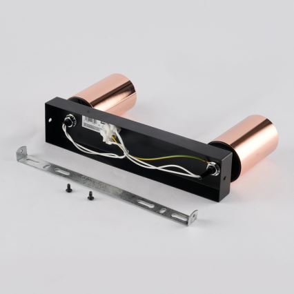Reflektorsko svjetlo PUNTO 2xGU10/9W/230V ružičasto zlato