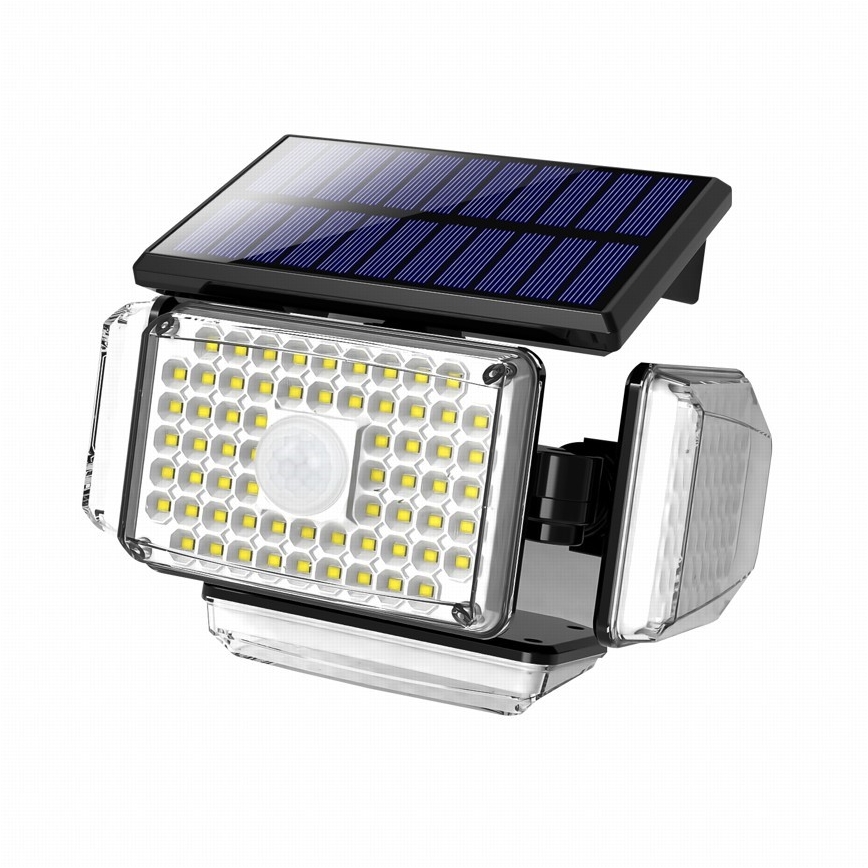 LED Solarna zidna svjetiljka sa senzorom LED/5W/5,5V IP65 2400 mAh