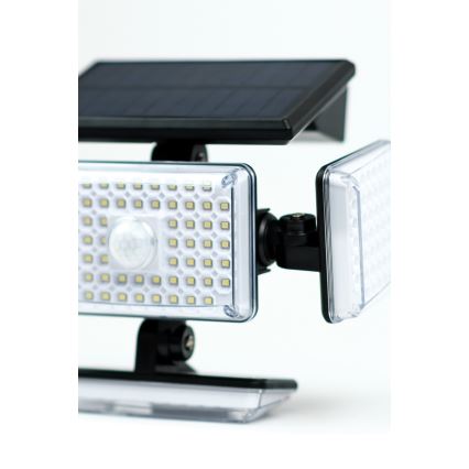 LED Solarna zidna svjetiljka sa senzorom LED/5W/5,5V IP65 2400 mAh