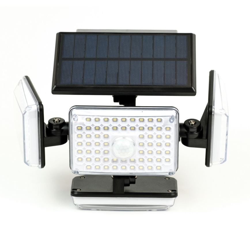 LED Solarna zidna svjetiljka sa senzorom LED/5W/5,5V IP65 2400 mAh