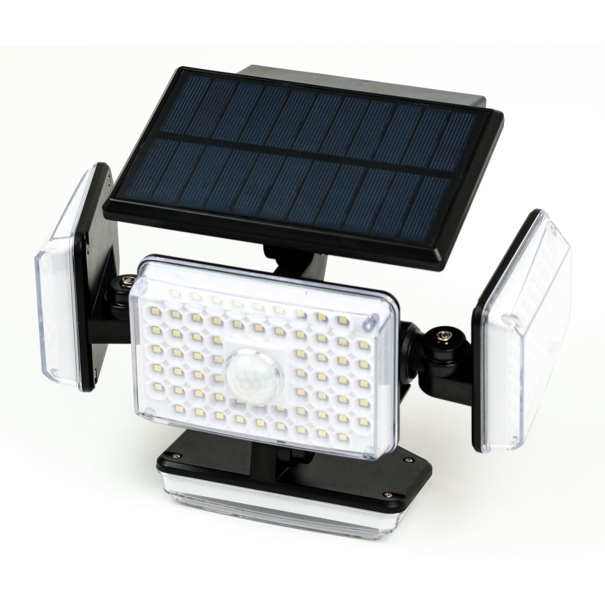 LED Solarna zidna svjetiljka sa senzorom LED/5W/5,5V IP65 2400 mAh